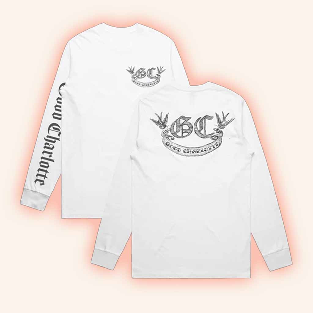 Good Charlotte Merch Reimagined St 25Th Anniversary Long Sleeve Shirt Gifts For Fans Good Charlotte Merch Reimagined St 25Th Anniversary Long Sleeve Shirt Gifts For Fans