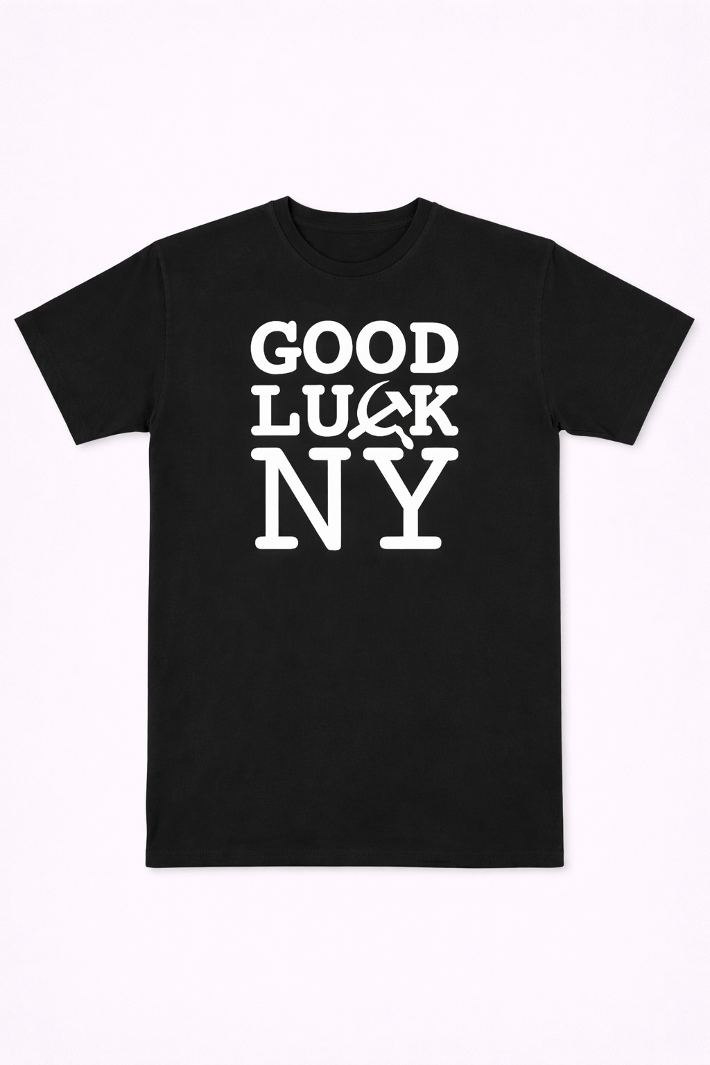 Good Luck NY T-Shirt Tucker Carlson Clothing Republican Gift For New Yorker