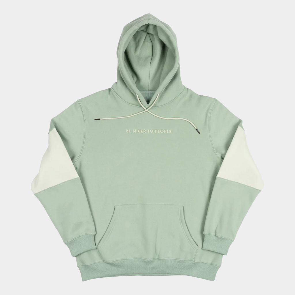 Good Mythical Morning Merch Be Nicer To People Colorblock Hoodie Birthday Gift For Friends-1 Good Mythical Morning Merch Be Nicer To People Colorblock Hoodie Birthday Gift For Friends-1