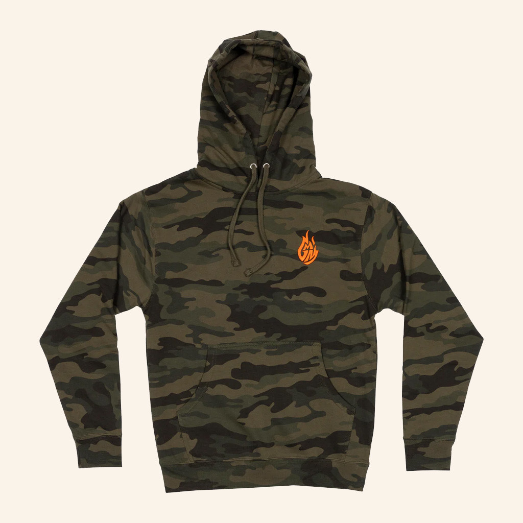 Good Mythical Morning Merch GMM Camo Hoodie Good Gifts For Boyfriend