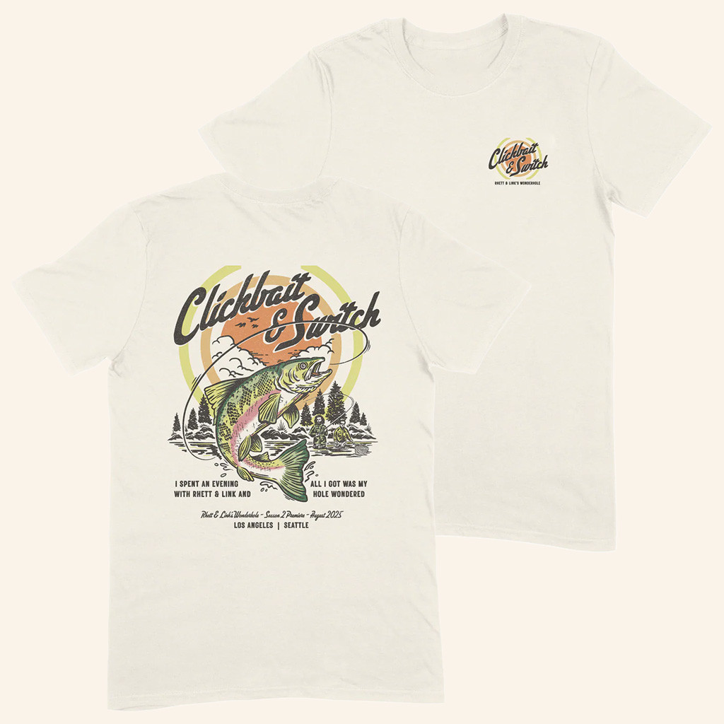 Good Mythical Morning Merch Wonderhole Clickbait And Switch T-Shirt Best Gifts For Husband