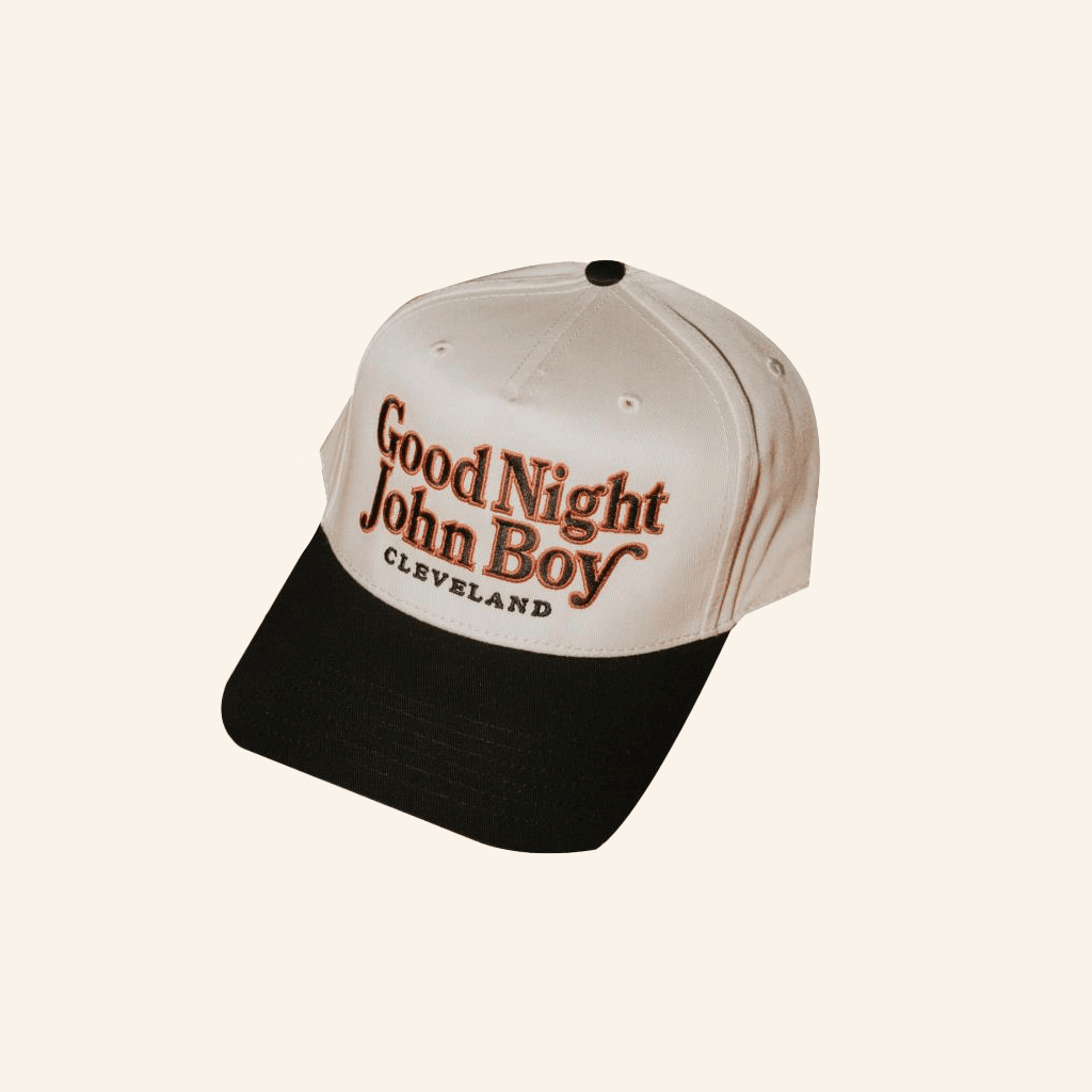 Good Night John Boy Merch Two Toned Embroidered Cap Gifts For Dudes Good Night John Boy Merch Two Toned Embroidered Cap Gifts For Dudes