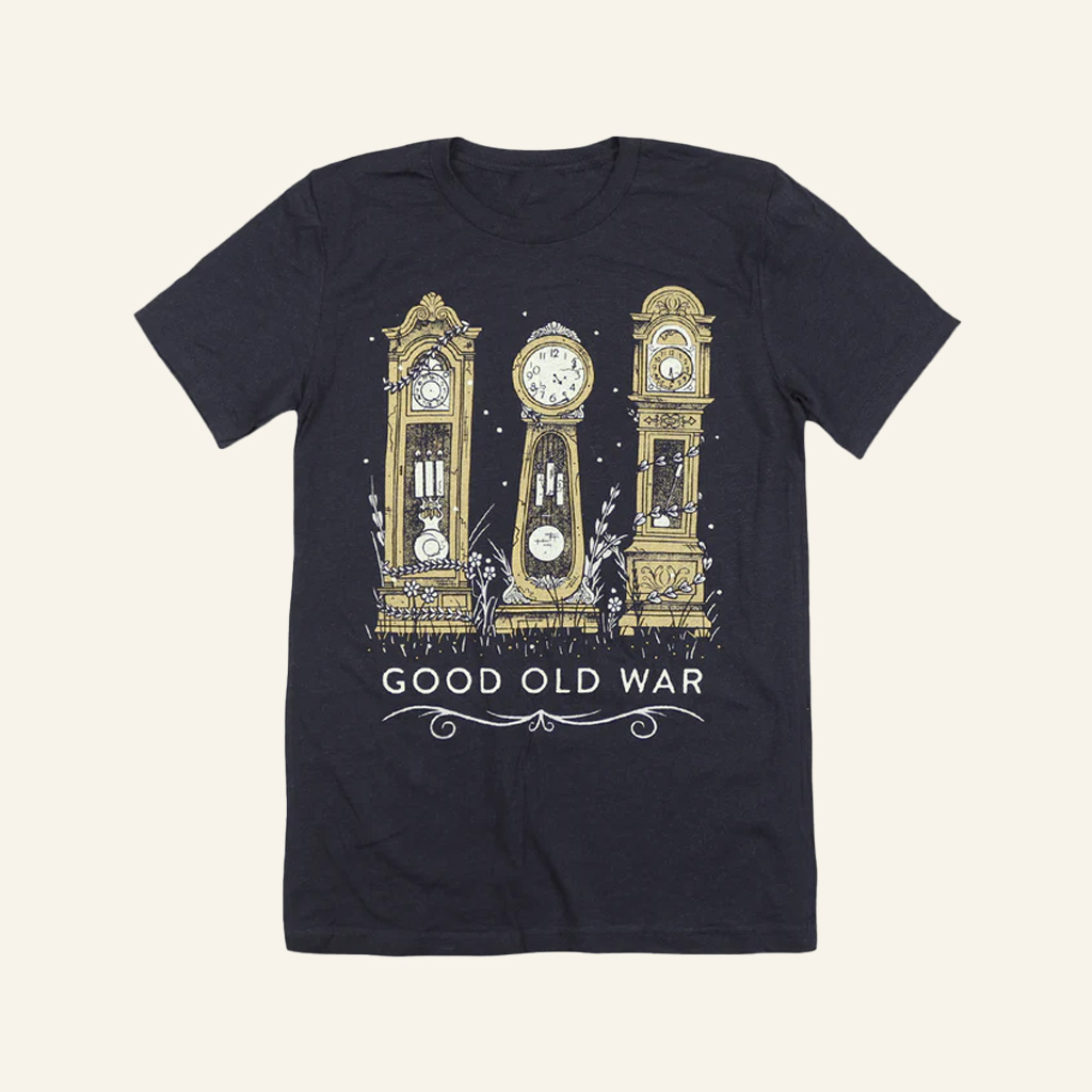 Good Old War Merch Good Old War Clocks T-Shirt Christmas Gifts For Guys