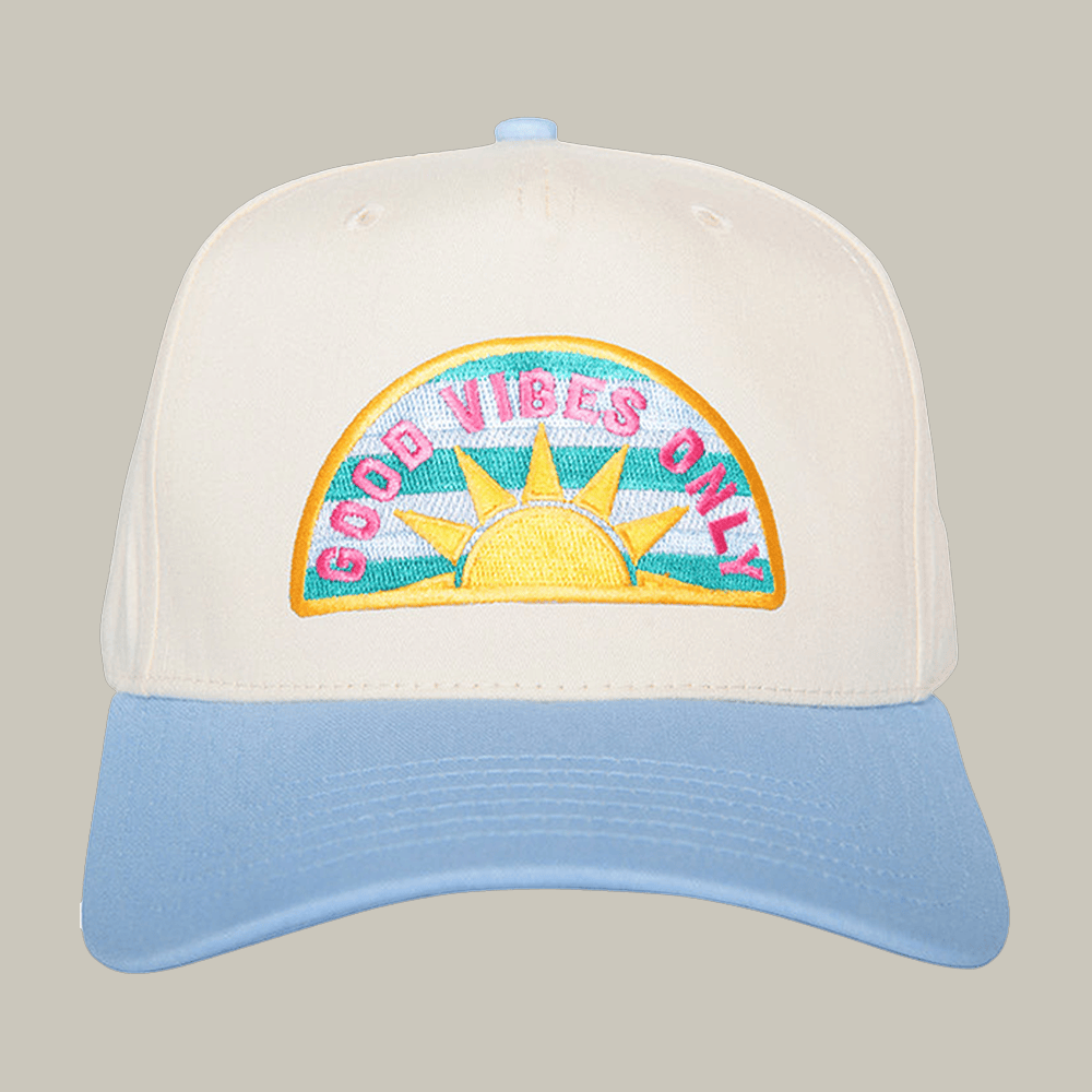 Good Vibes Only Hat Funny Christian Themed Katydid Baseball Cap Gift Ideas