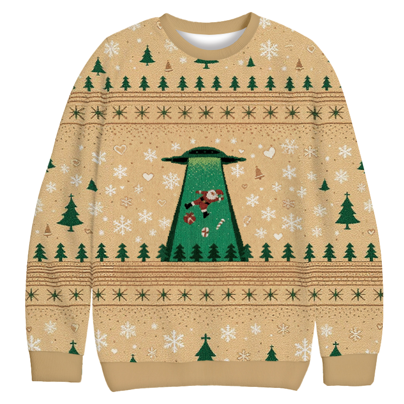 Goodbye Santa Christmas Ugly Sweatshirt Funny Christmas Holiday Sweater Gift Ideas