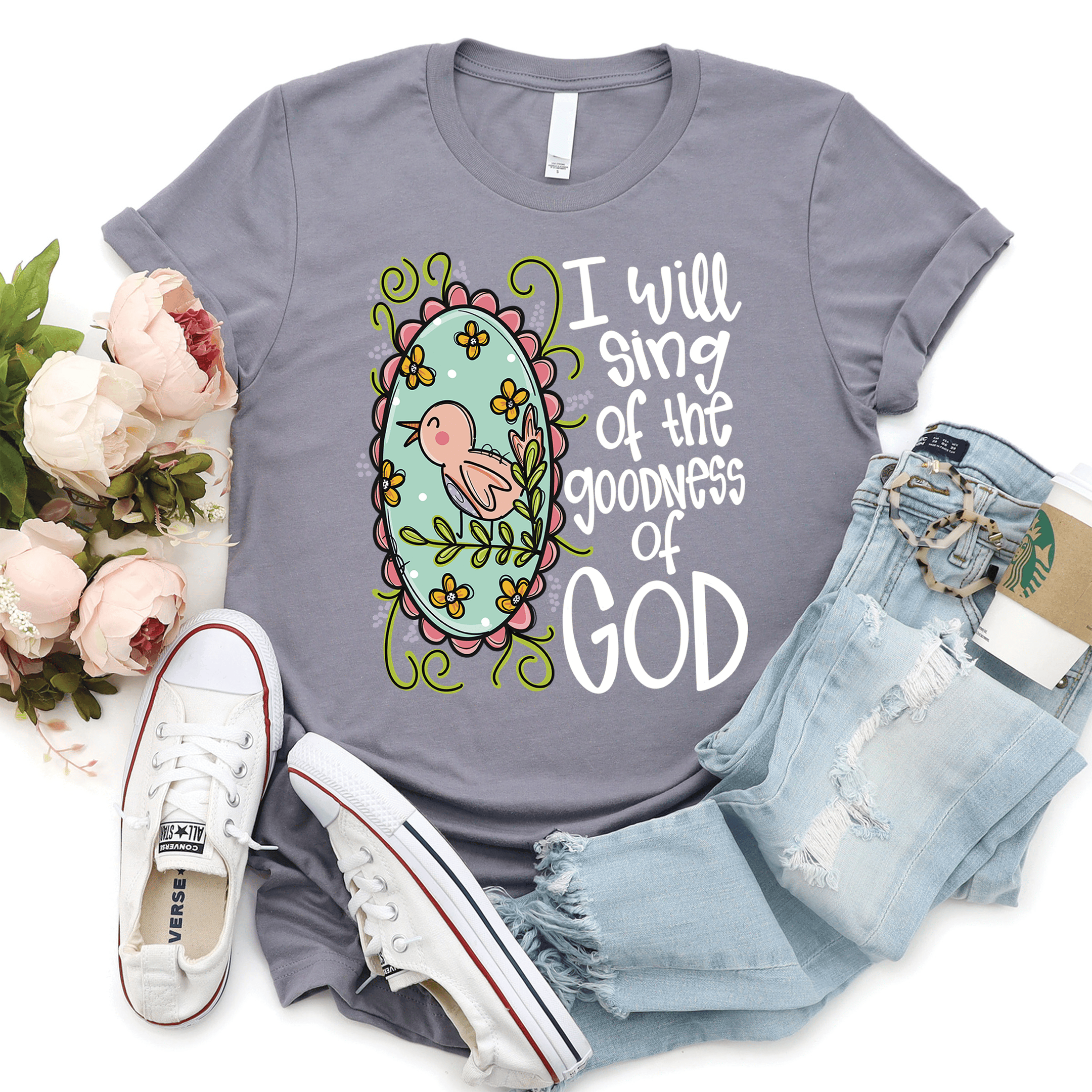Goodness Of God Christian Faith Shirt Religious Gifts Inspirational Apparel Tee