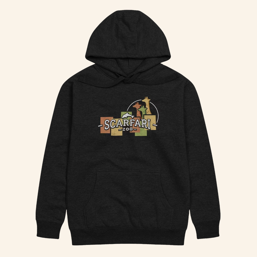 GoodTimesWithScar Merch Scarfari Giraffes Hoodie Present For Brother
