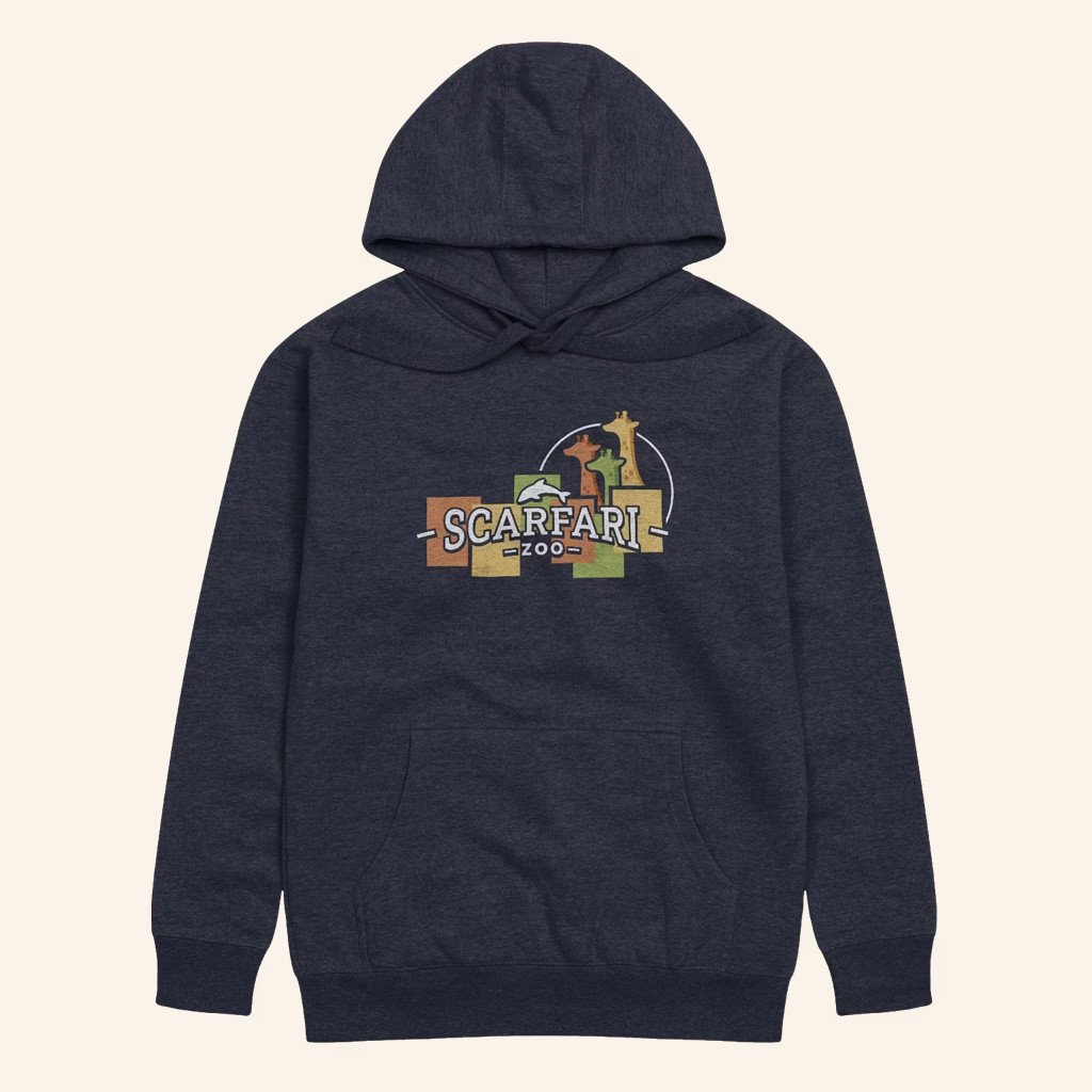 GoodTimesWithScar Merch Scarfari Giraffes Hoodie Present For Husband