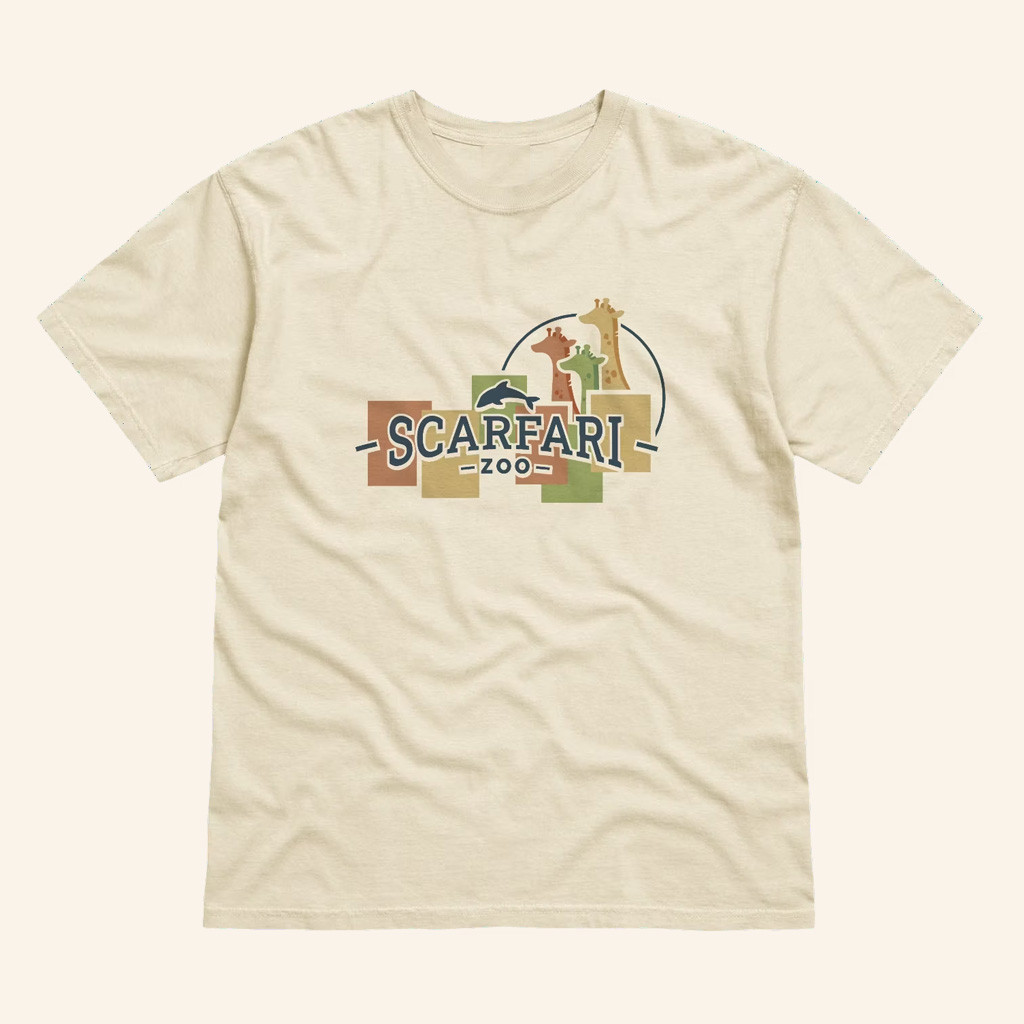 GoodTimesWithScar Merch Scarfari Giraffes T-Shirt Best Gifts For Boyfriend