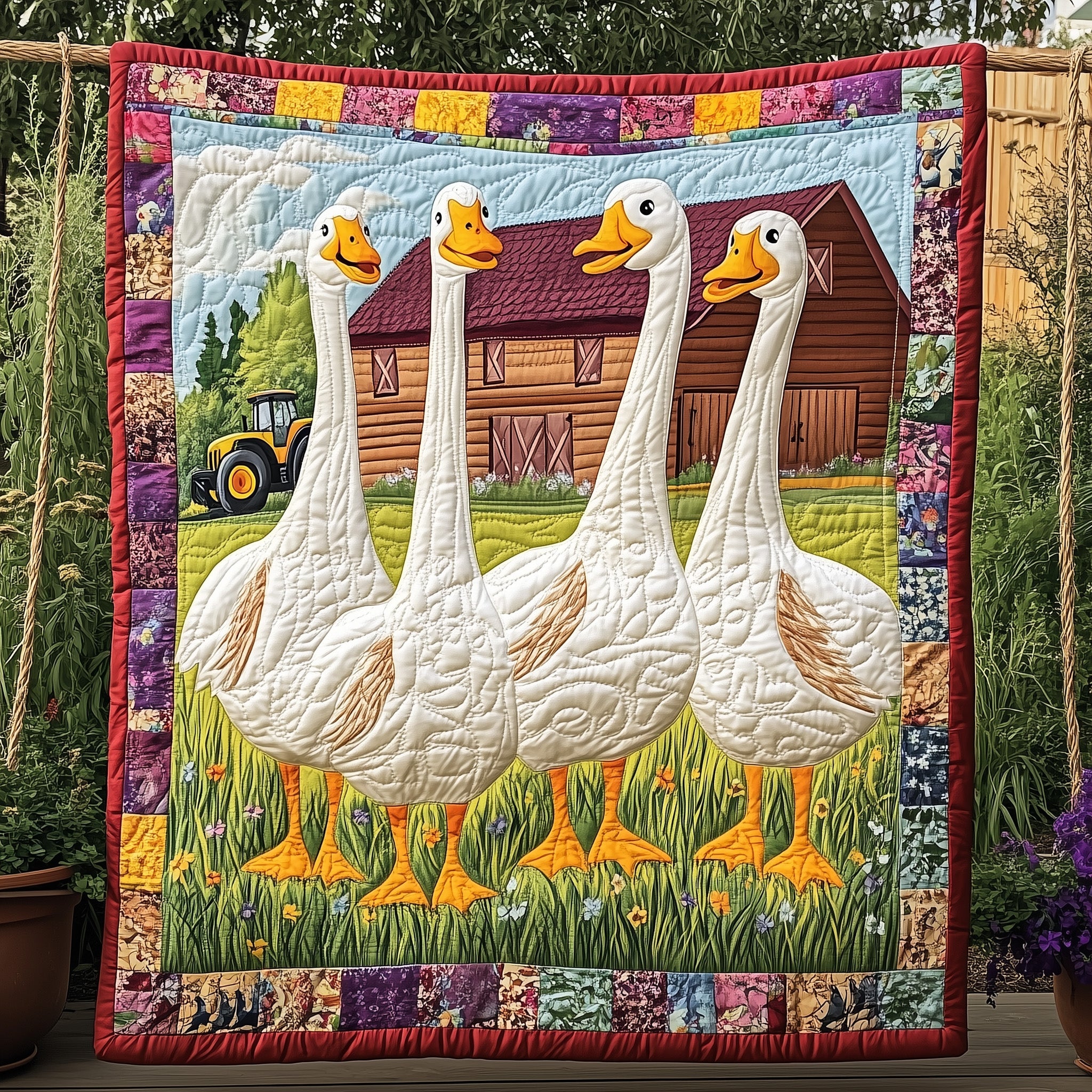 Goose Meadow Quilted Blanket Cute Bed BlanketThings To Get Your Mother In Law For Christmas