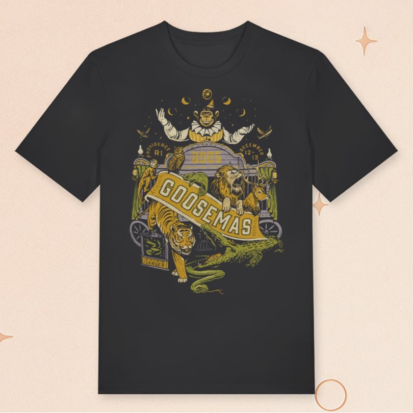 Goose Merch Goosemas Dec 12 13 2025 Providence RI T-Shirt Unique Gifts For Music Fans