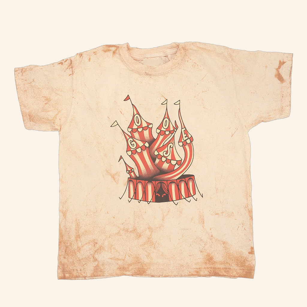 Goose The Band Merch Circus Tents T-Shirt Presents For Rock Music Lovers