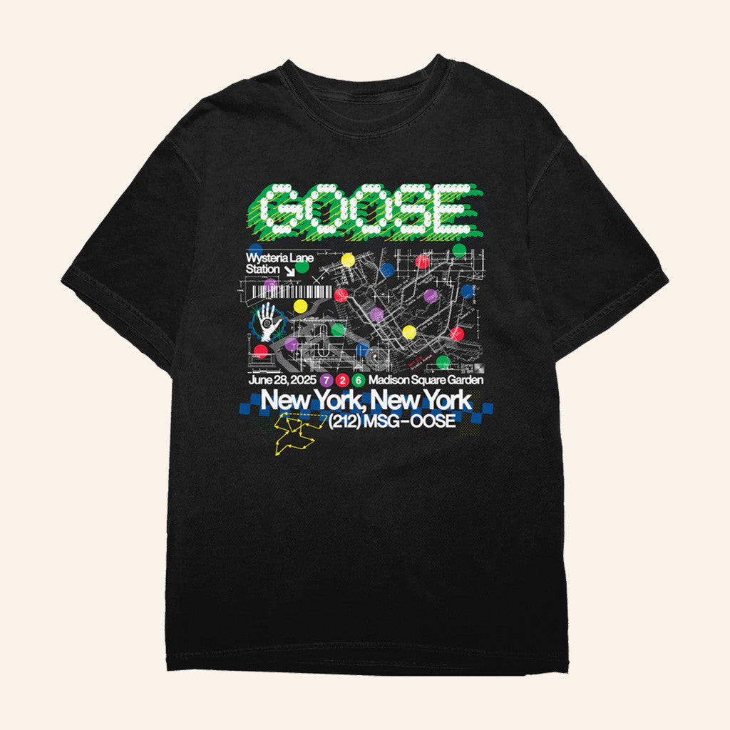 Goose The Band Merch Dead In Good Company Madison Square Garden Event T-Shirt Him Gifts Goose The Band Merch Dead In Good Company Madison Square Garden Event T-Shirt Him Gifts