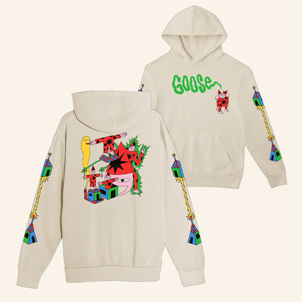 Goose The Band Merch Four Headed Hoodie Music Gift Ideas For Guys Goose The Band Merch Four Headed Hoodie Music Gift Ideas For Guys