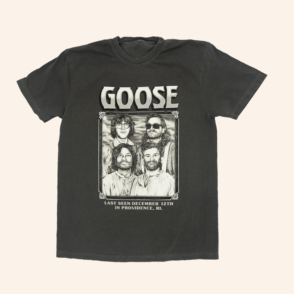 Goose The Band Merch Missing Goosemas T-Shirt Gifts For Rock Music Lovers