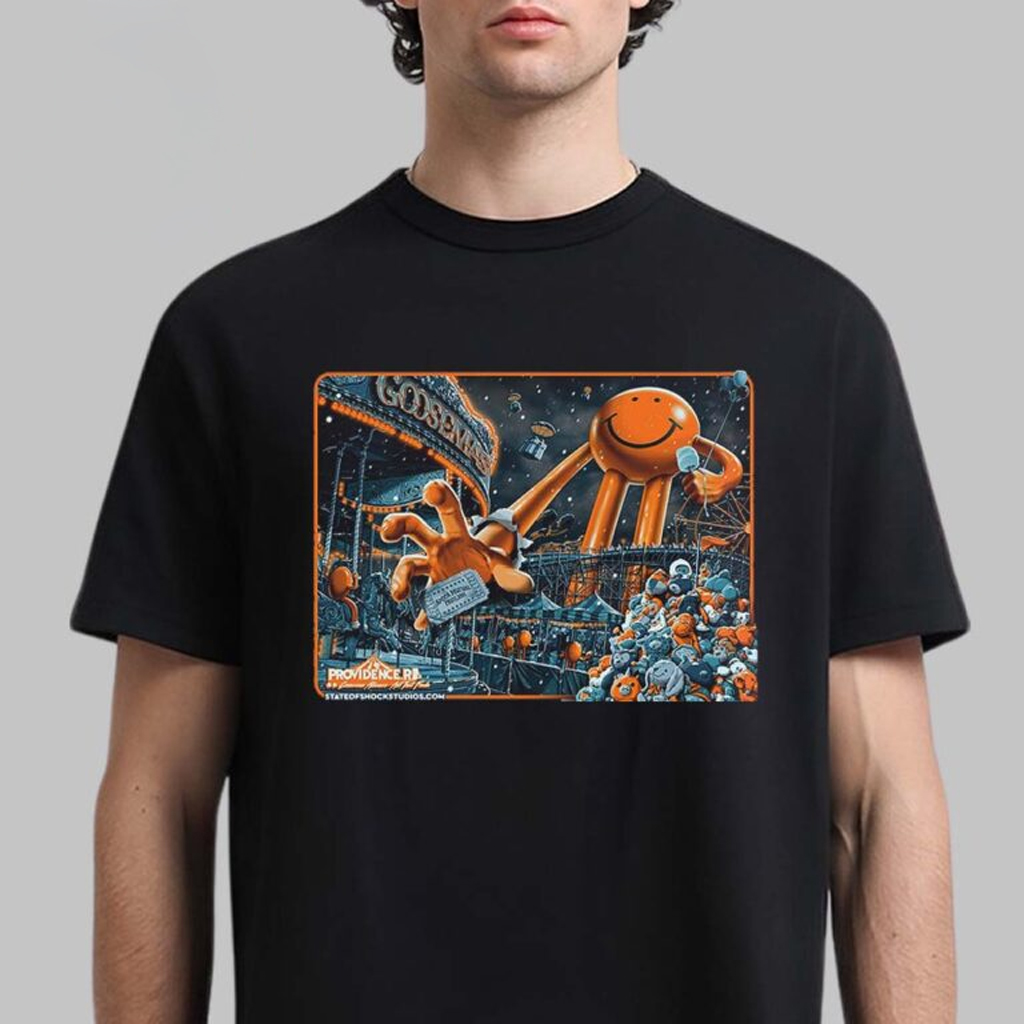 Goosemas Providence Rhode Island 2025 Event Poster At Amica Mutual Pavilion On Dec 12 13 2025 Shirt Goosemas Providence Rhode Island 2025 Event Poster At Amica Mutual Pavilion On Dec 12 13 2025 Shirt