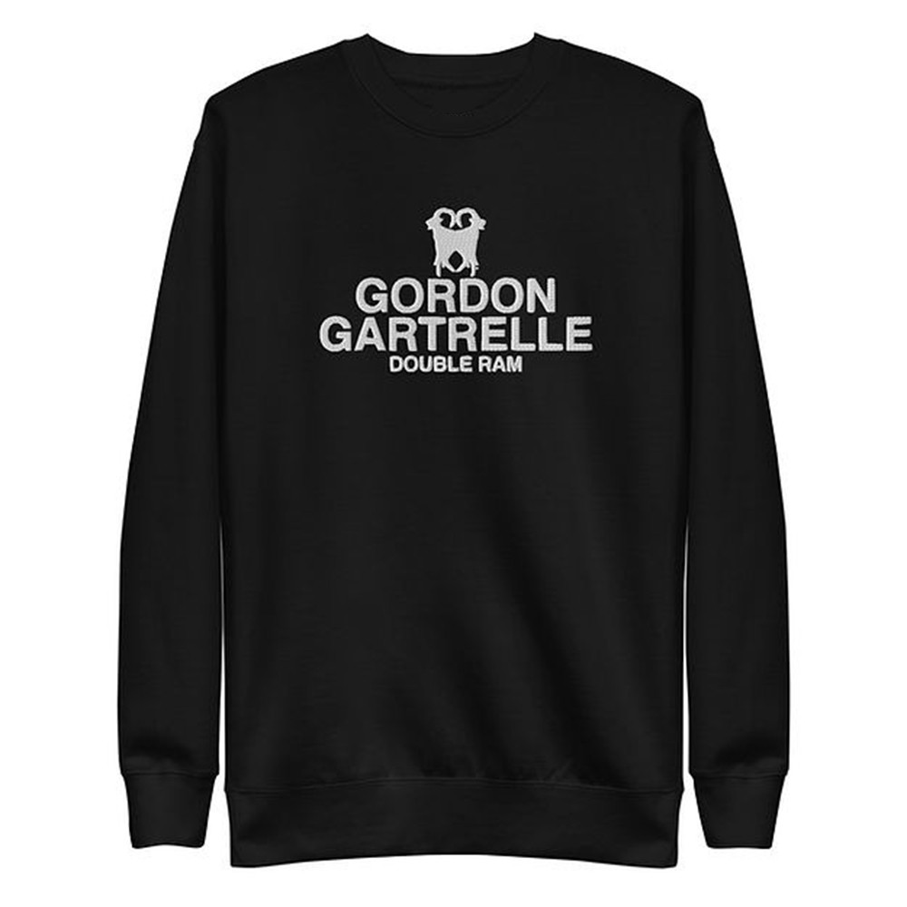 Gordon Gartrelle Merch Sweatshirt Gordon Gartrelle Double Ram Helvetica Unisex Sweatshirt