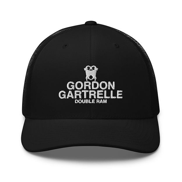 Gordon Gartrelle Trucker Hat Gordon Gartrelle Double Ram Cap Merchandise