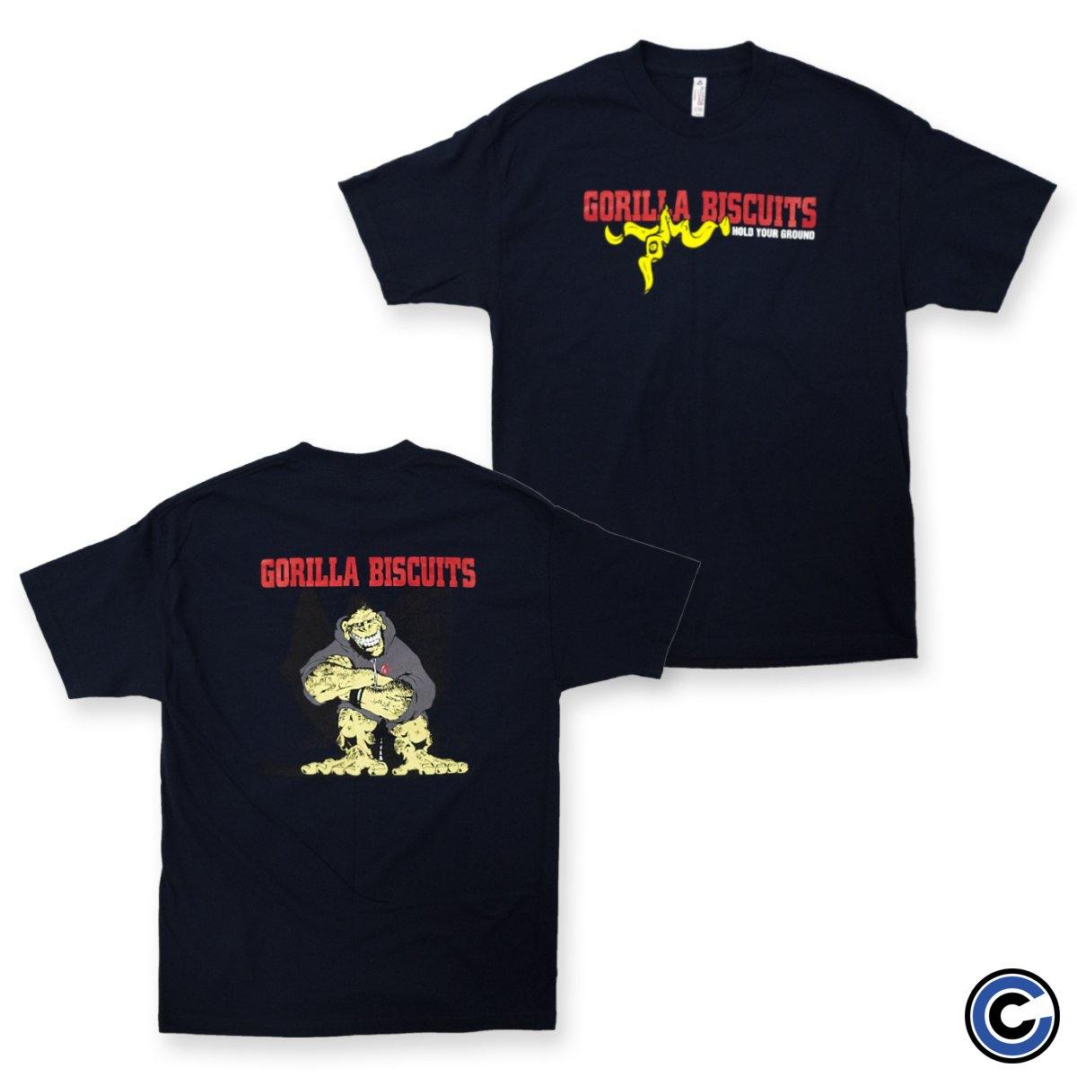 Gorilla Biscuits Merch Hold Your Ground Shirt Gorilla Biscuits Shirt Gorilla Biscuits Merch Hold Your Ground Shirt Gorilla Biscuits Shirt