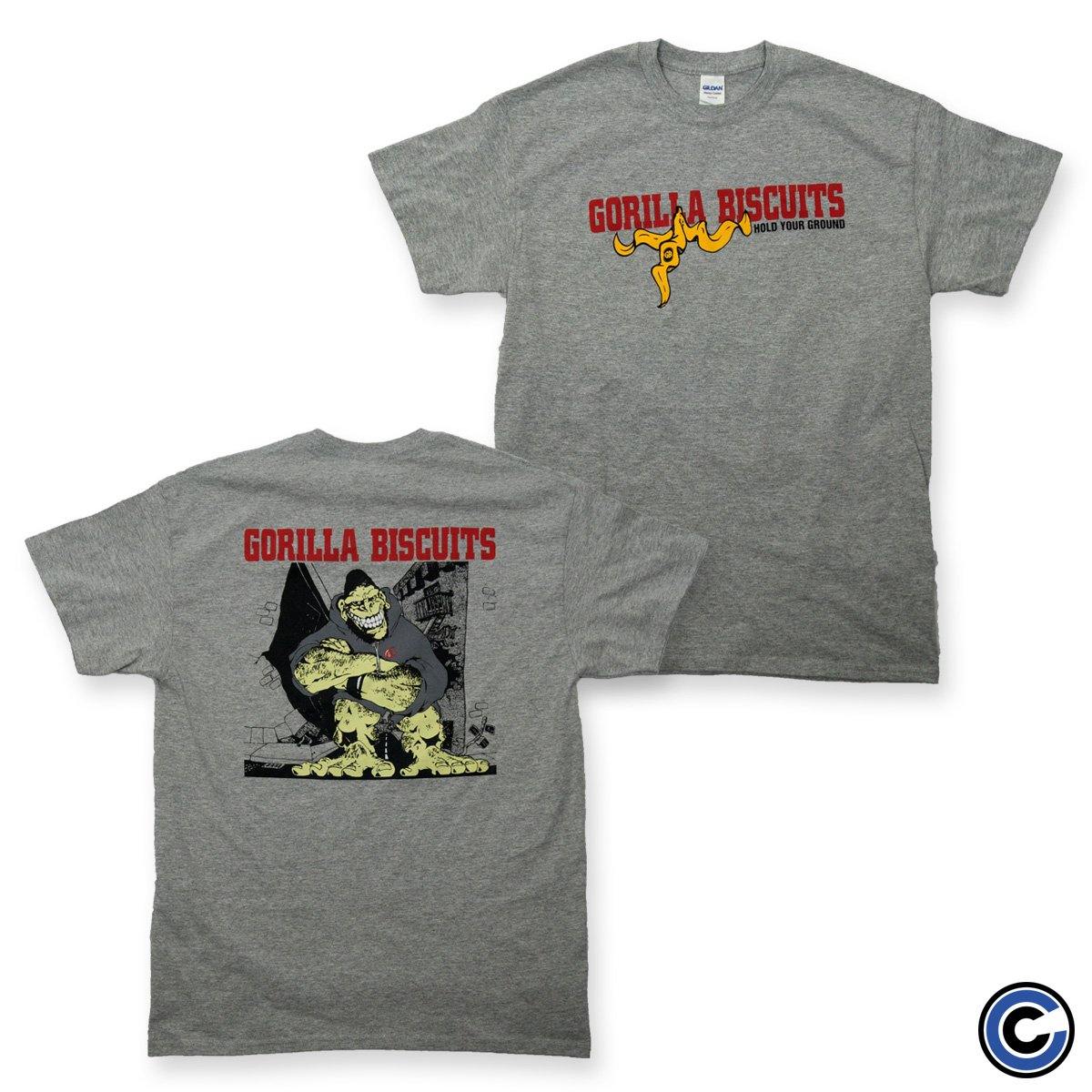 Gorilla Biscuits Merch Hold Your Ground Shirt Gorilla Biscuits Shirt Gorilla Biscuits Merch Hold Your Ground Shirt Gorilla Biscuits Shirt