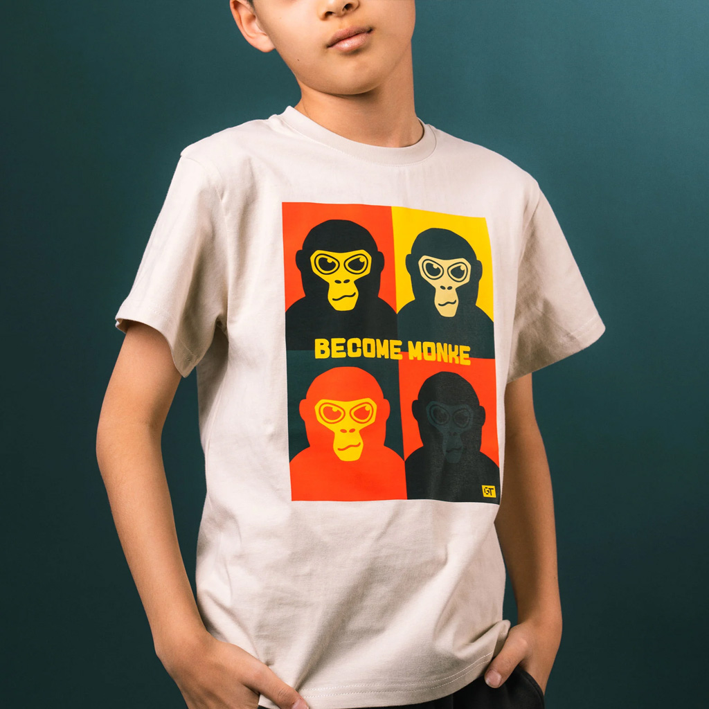 Gorilla Tag Merch Become Monke T-Shirt Christmas Gift Ideas For Son Gorilla Tag Merch Become Monke T-Shirt Christmas Gift Ideas For Son