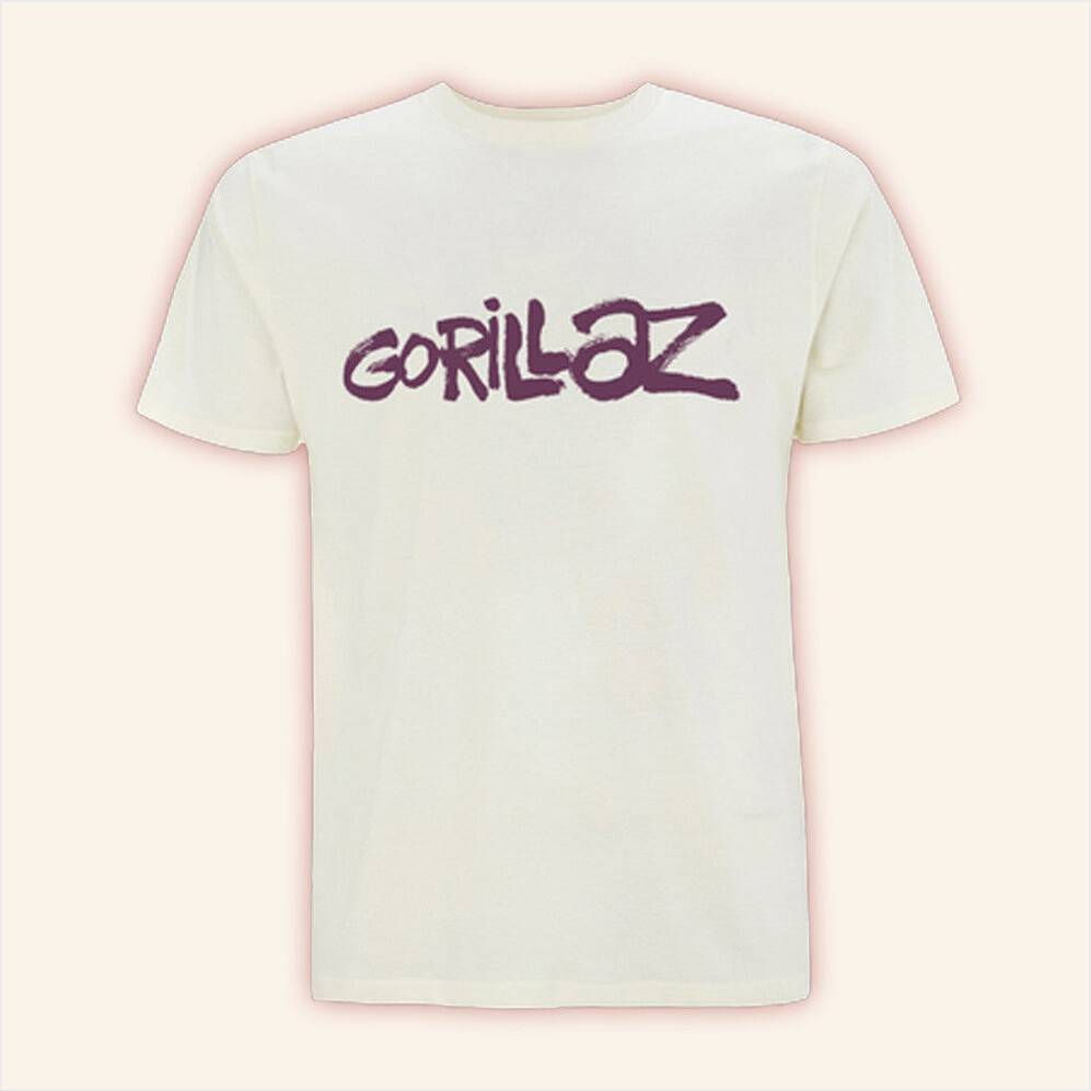 Gorillaz Merch 25 Graffiti Logo T-Shirt Birthday Birthday Gift Ideas For Her Gifts For Friends