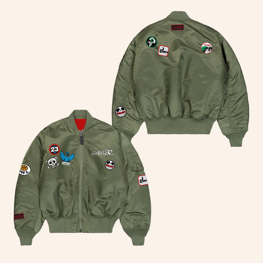 Gorillaz Merch 25 HOK Gorillaz Bomber Jacket Birthday Gift Ideas For Friends Gorillaz Merch 25 HOK Gorillaz Bomber Jacket Birthday Gift Ideas For Friends