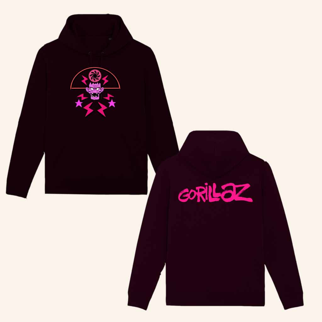 Gorillaz Merch Cult Of Gorillaz Black Hoodie Best Gifts For Music Lovers Gorillaz Merch Cult Of Gorillaz Black Hoodie Best Gifts For Music Lovers