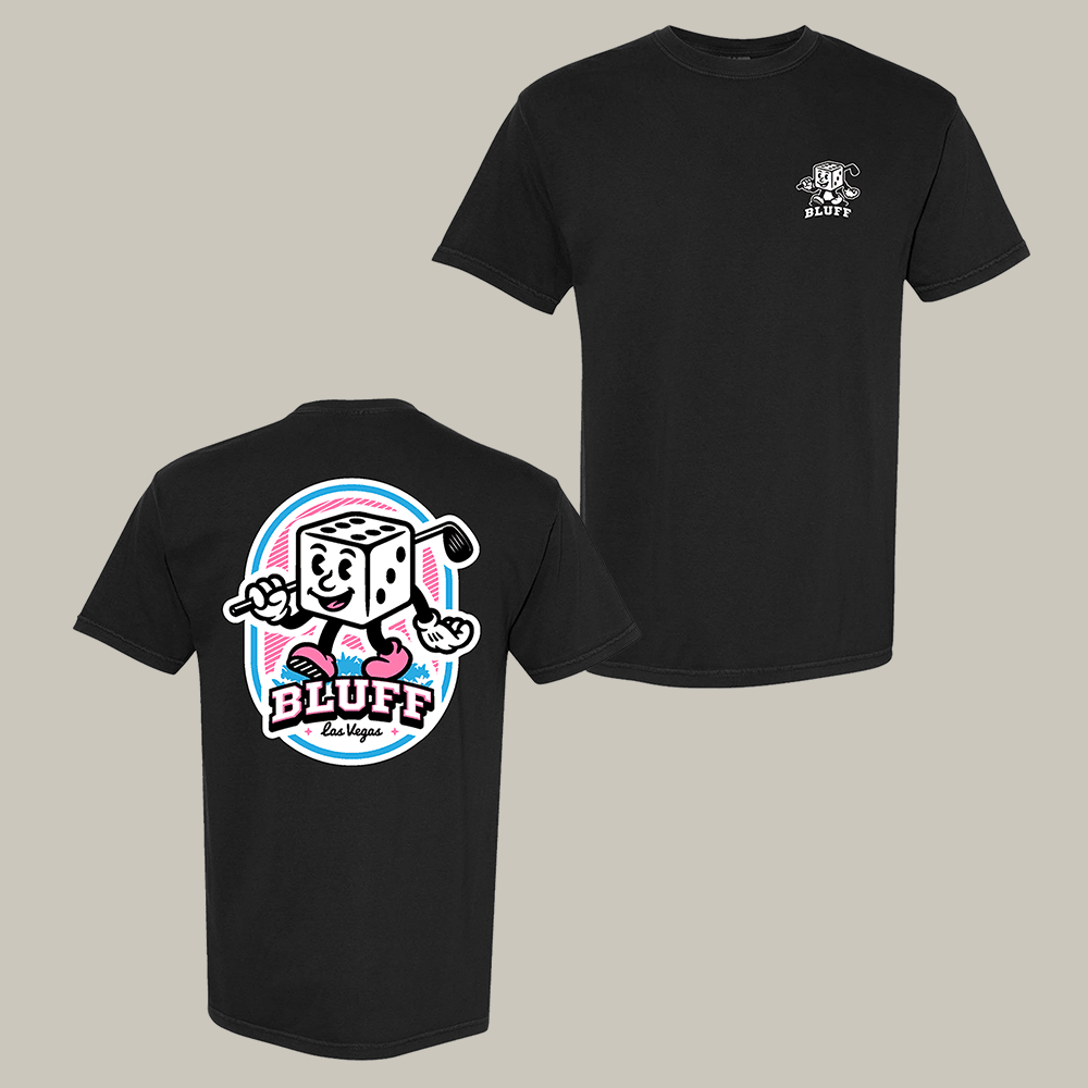 Got Bluff Man T-Shirt Walking Dice Mascot Art Casino Apparel Cool Gift For Boyfriend