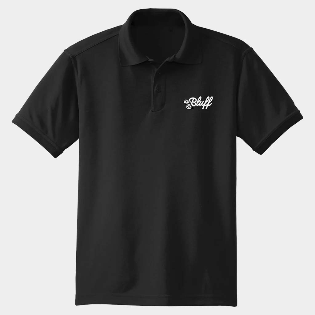 Got Bluff Merch Black Bluff Dice Polo Shirt Best Birthday Gift For Brother