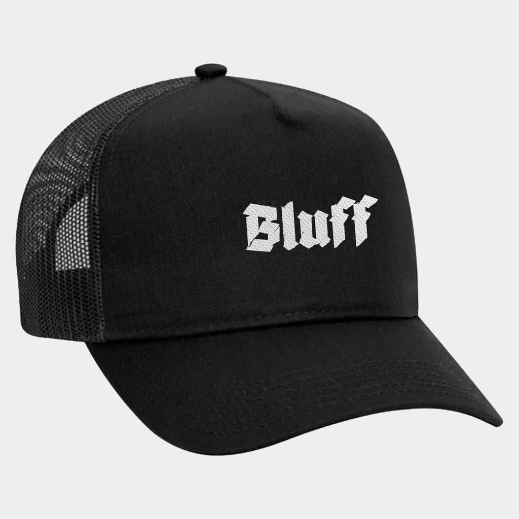 Got Bluff Merch Bluff Trucker Hat Embroidered Birthday Gift Ideas For Dad