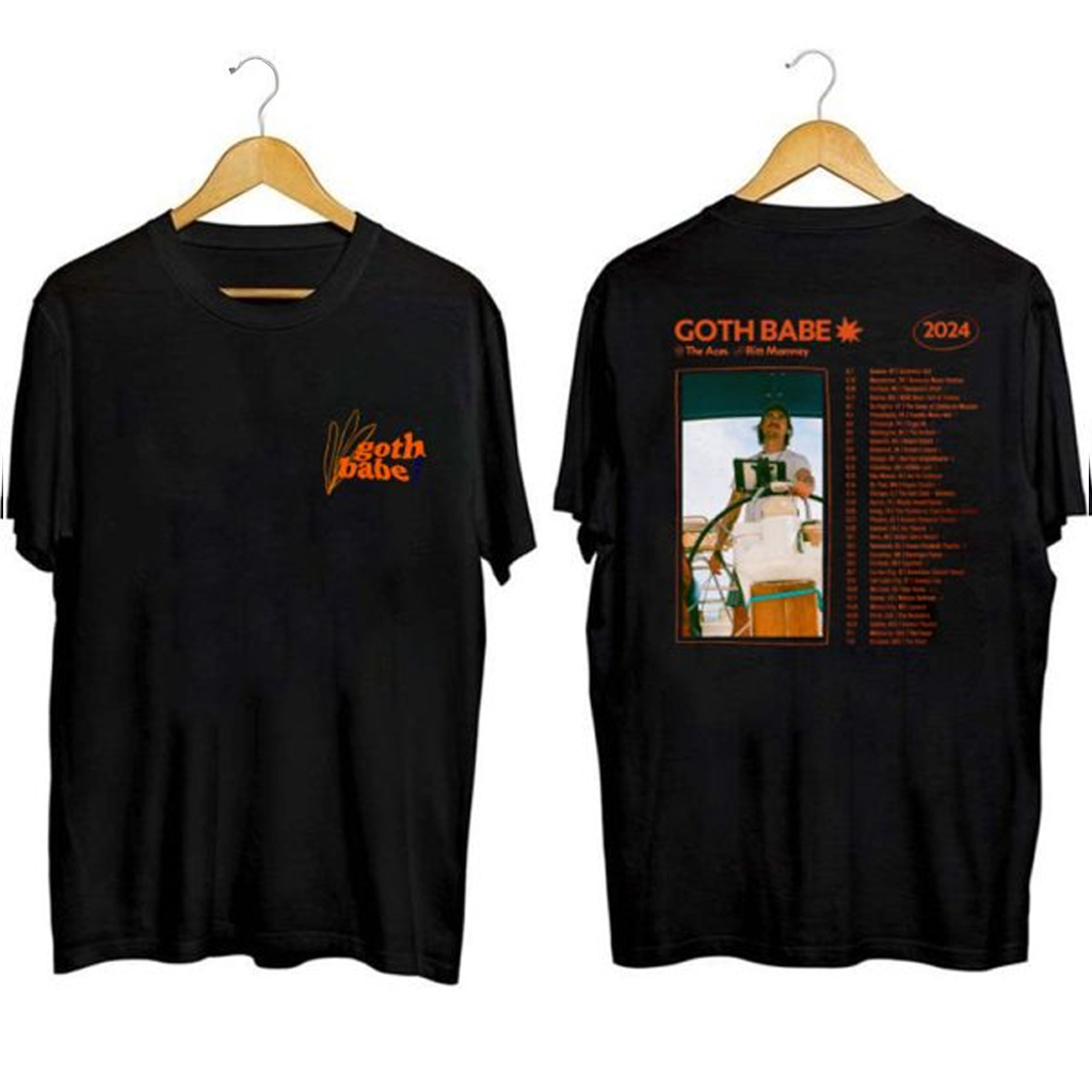 Goth Babe Tour 2024 Shirt Goth Babe Merch Music Gift Ideas For Guys Goth Babe Tour 2024 Shirt Goth Babe Merch Music Gift Ideas For Guys