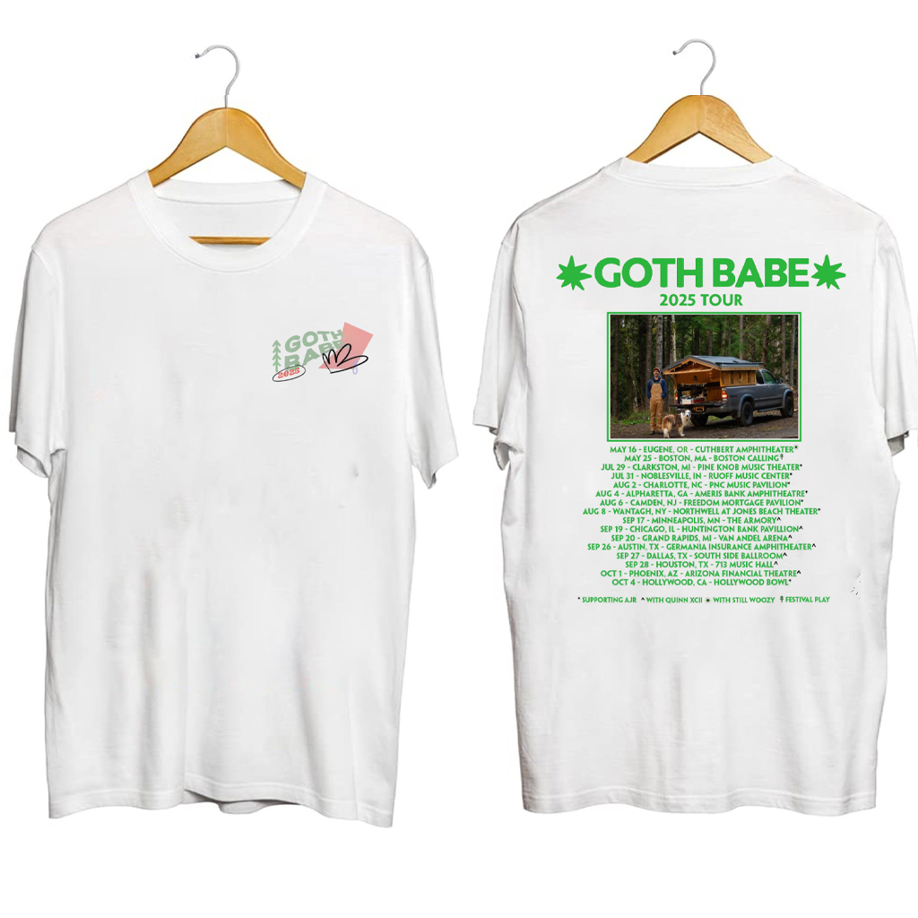 Goth Babe Tour 2025 Shirt Goth Babe Merch Birthday Gifts For Music Lovers