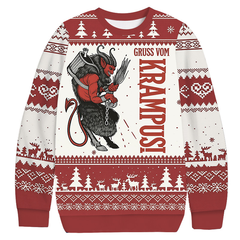 Gothic Holiday Christmas Ugly Sweatshirt Christmas Gift For Family