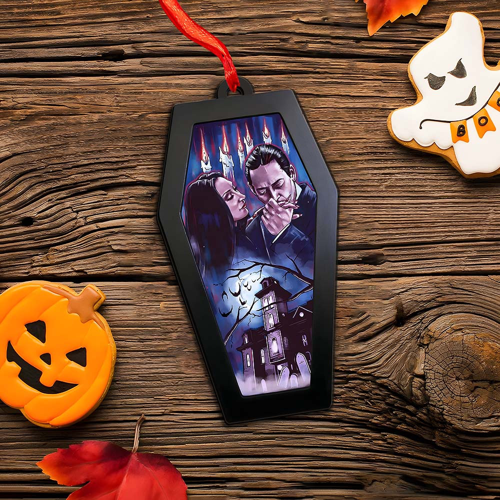 Gothic Lovers Haunted Mansion Ornament Unique Spooky Gift For Her