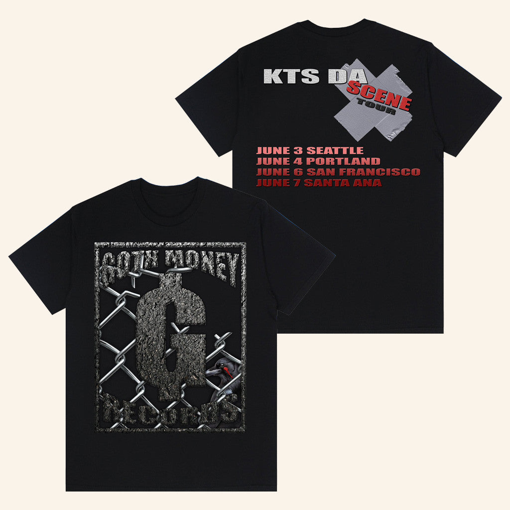 Gothmoneywear Merch Kts Da Scene Tour Black T-Shirt Gift For Best Friends Gothmoneywear Merch Kts Da Scene Tour Black T-Shirt Gift For Best Friends