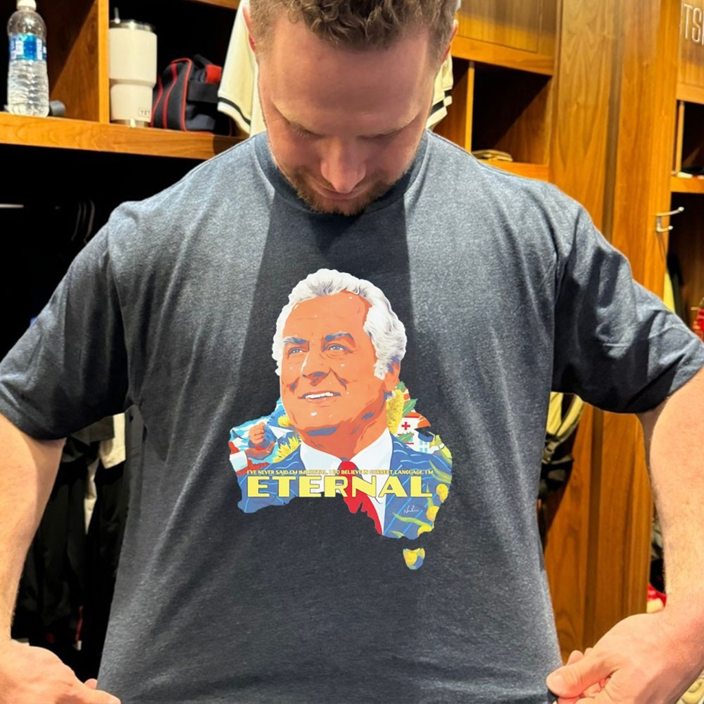 Gough Whitlam Ive Never Said Im Immortal I Do Believe In Correct Language Im Eternal T Shirt