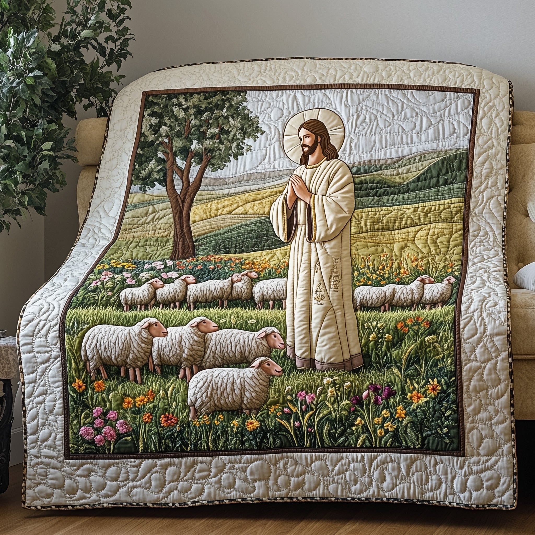 Grace from Above Quilted Blanket Cute Soft BlanketHappy Easter Gift Ideas