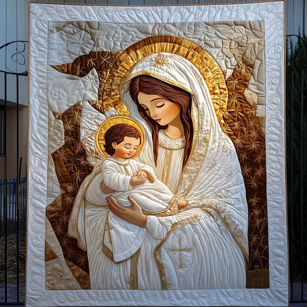 Graceful Adoration Quilted Blanket Romantic Christmas Gifts