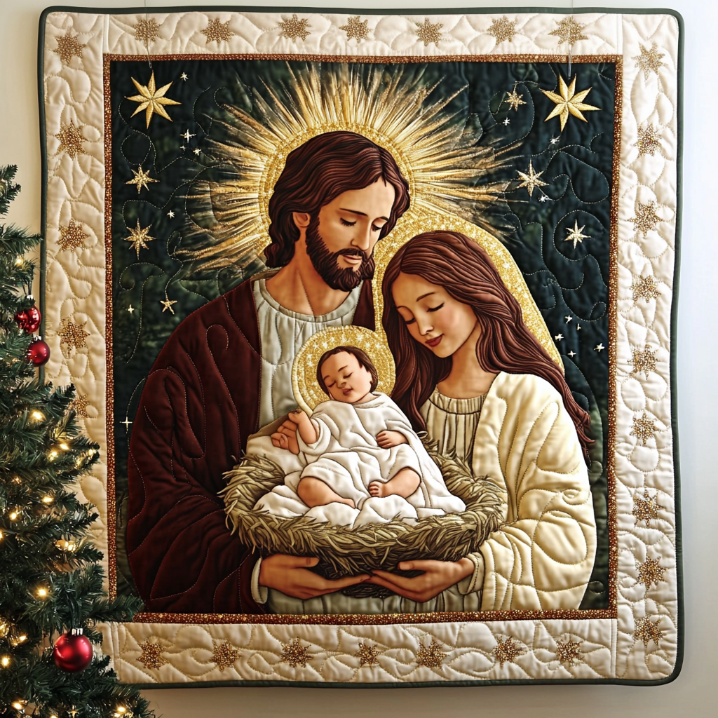 Graceful Blessings Quilted Blanket Christian Christmas Gifts