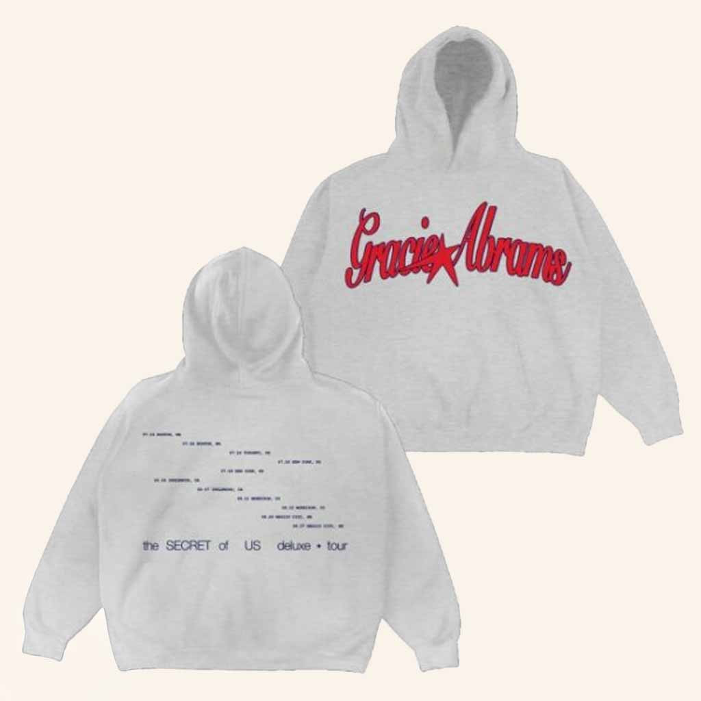 Gracie Abrams Merch The Secret Of Us Deluxe Tour Hoodie Christmas Gift Ideas For Fans Gracie Abrams Merch The Secret Of Us Deluxe Tour Hoodie Christmas Gift Ideas For Fans