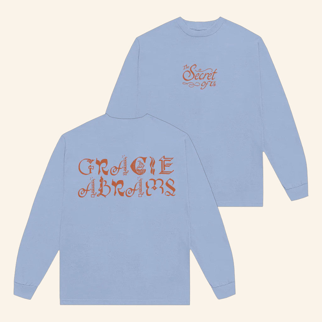 Gracie Abrams Merch The Secret of Us Long Sleeve T-Shirt Gifts For Friends Gracie Abrams Merch The Secret of Us Long Sleeve T-Shirt Gifts For Friends