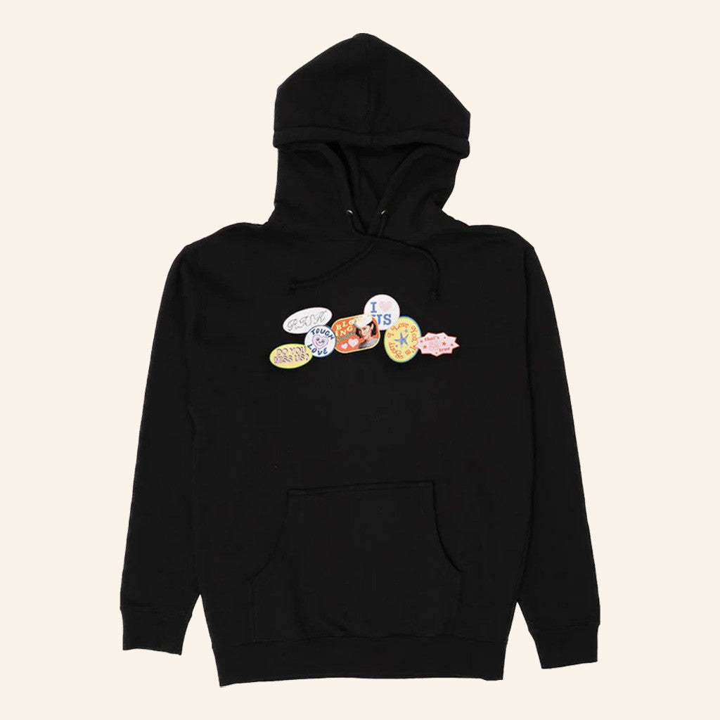 Gracie Abrams Merch The Secret of Us Sticker Design Black Hoodie Gifts For Friends Gracie Abrams Merch The Secret of Us Sticker Design Black Hoodie Gifts For Friends