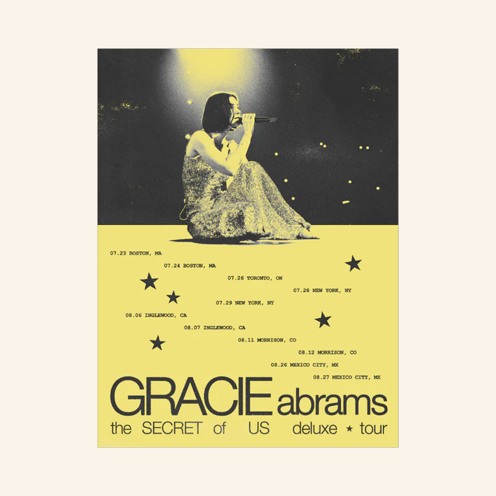 Gracie Abrams Merch TSOU Deluxe Tour 2025 Poster Living Room Wall Art Gifts For Fans