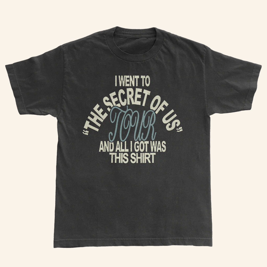 Gracie Abrams Official Merch The Secret Of Us T-Shirt Gift Ideas For Husband