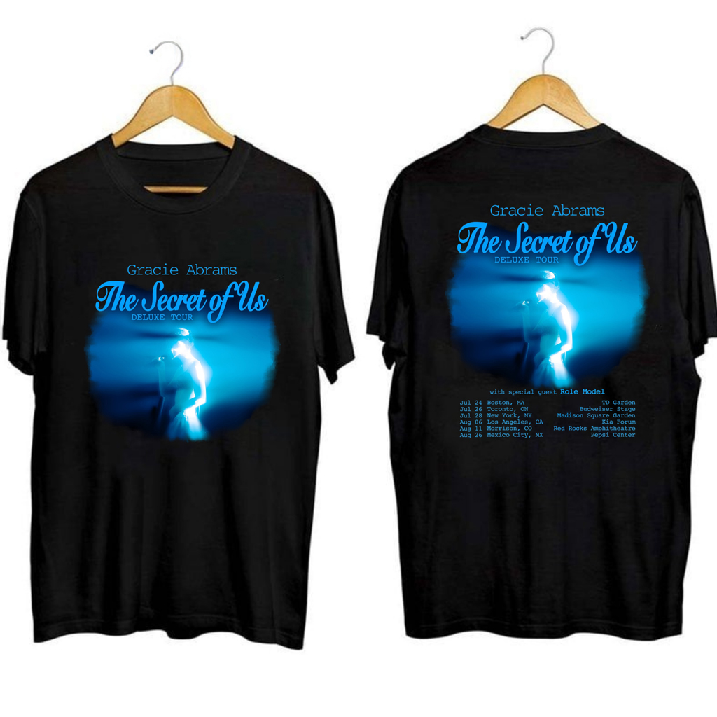 Gracie Abrams The Secret Of Us Deluxe Tour Shirt Gracie Abrams Merch Presents For Her