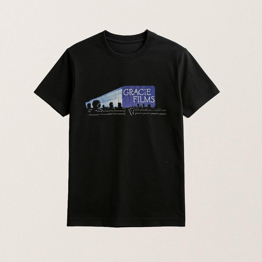 Gracie Films Logo Shirt Fan Merch Gift Ideas For Husband