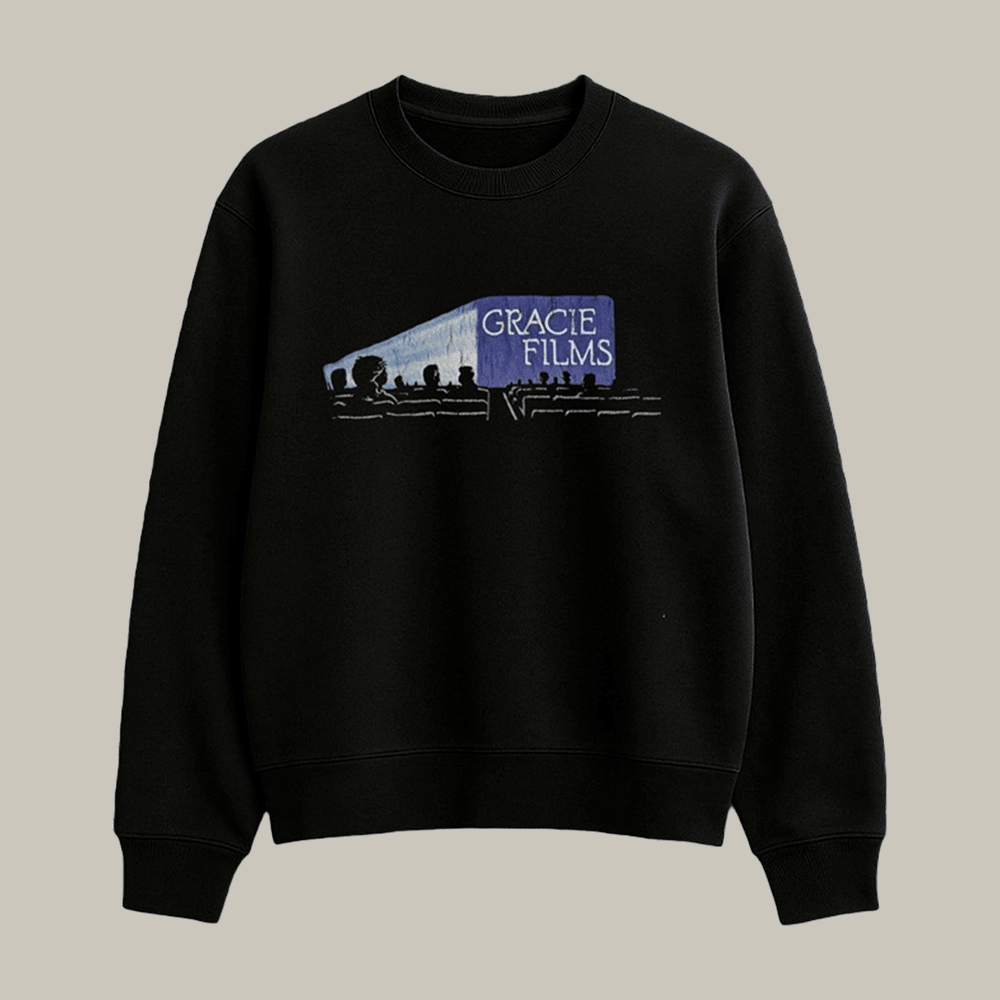 Gracie Films Logo Sweatshirt The Simpsons Episode Trendy Clothing Gifts For Women