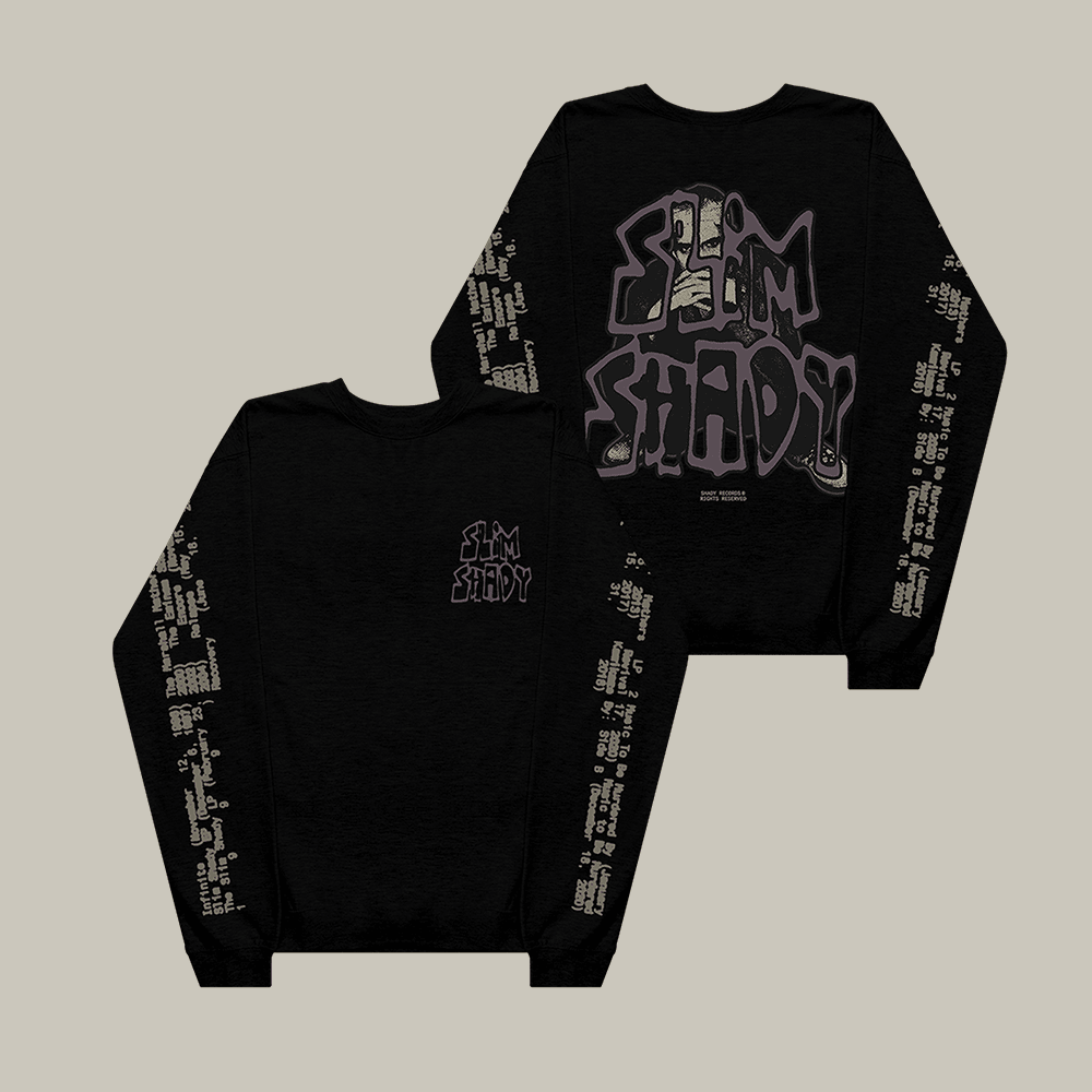 Graffiti Slim Eminem Sweatshirt Marshall Mathers LP Apparel Eminem Lover Gift For Him