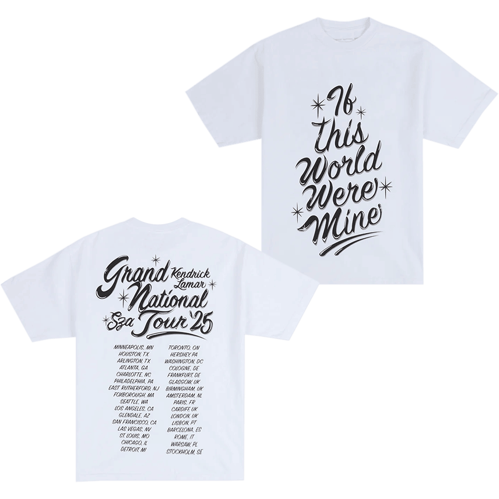 Grand National Tour Merch Kendrick Lamar And SZA Shirt SZA Merch Gifts For Music Lovers